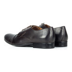 Captoe Leather Derby // Dark Brown (Euro: 44)