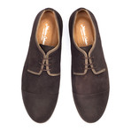 Contrast Piped Captoe Derby // Brown + Latte (Euro: 43)