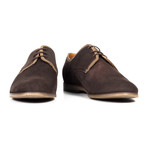 Contrast Piped Captoe Derby // Brown + Latte (Euro: 43)