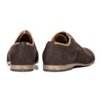 Contrast Piped Captoe Derby // Brown + Latte (Euro: 43)