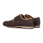 Contrast Piped Captoe Derby // Brown + Latte (Euro: 43)