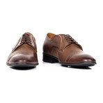 Perforated Captoe Derby // Brown (Euro: 41)