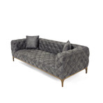 Fashion 3 Seater (Gray)