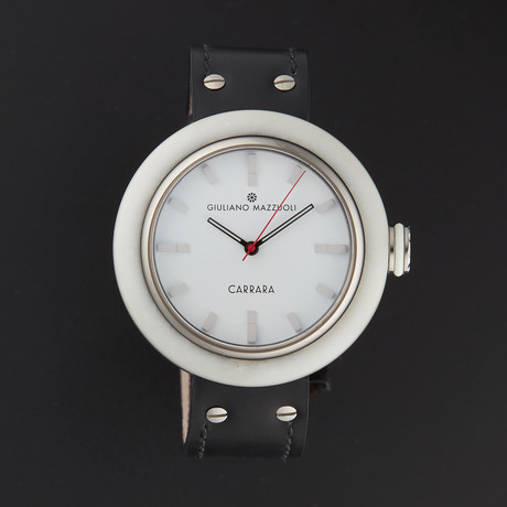 Giuliano Mazzuoli Carrara Marble Automatic // CRRA07 // Unworn