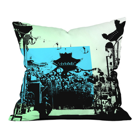 Chinatown // Throw Pillow (18"L x 18"W)