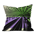 DC Metro // Throw Pillow (18"L x 18"W)