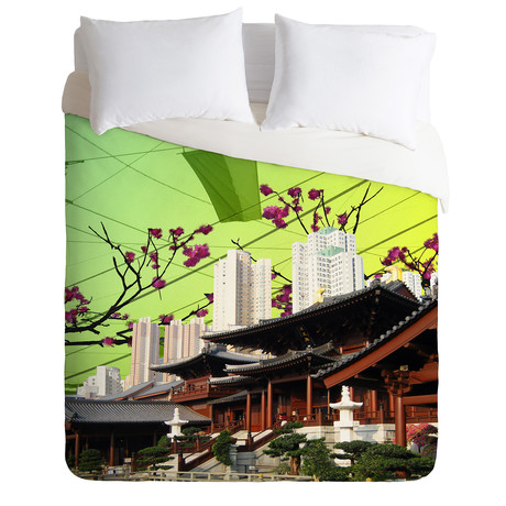 China Two // Duvet Cover (Twin)