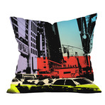 NY Street 1 // Throw Pillow (18"L x 18"W)