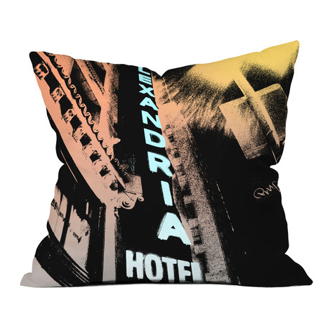 Alexandria Hotel // Throw Pillow (18"L x 18"W)