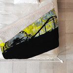 Santa Monica CA // Fleece Throw Blanket (Medium)