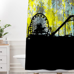 Santa Monica CA // Shower Curtain
