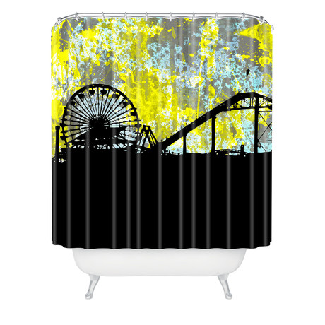 Santa Monica CA // Shower Curtain