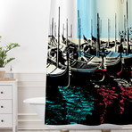 Venice Gondolas // Shower Curtain