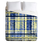Blue and Yellow Obsession // Duvet Cover (Twin)