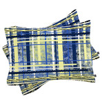 Blue and Yellow Obsession // Pillow Case // Set of 2