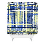 Blue and Yellow Obsession // Shower Curtain