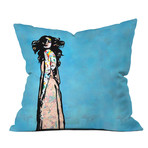 Go With The Flow // Throw Pillow (18"L x 18"W)