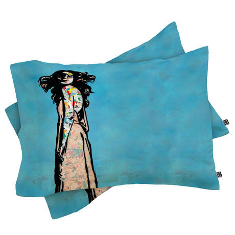 Go With The Flow // Pillow Case // Set of 2