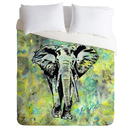 The Tough Elephant // Duvet Cover (Twin)