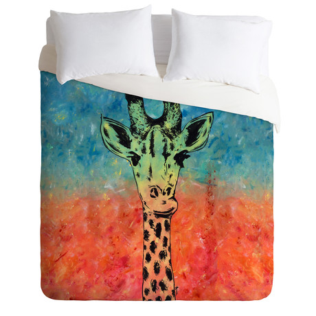 Universal Giraffe // Duvet Cover (Twin)