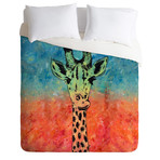 Universal Giraffe // Duvet Cover (Twin)