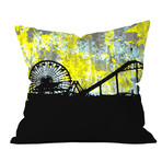 Santa Monica CA // Throw Pillow (18"L x 18"W)