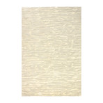 Isabel // Silver Wool + Viscose Rug (8'L x 2'6"W)