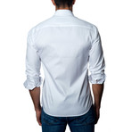 Classic Woven Button-Up // White (M)