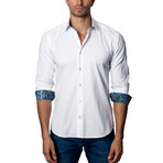 Classic Woven Button-Up // White (M)