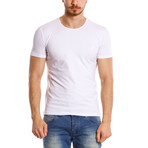 Solid T-Shirt // White (L)