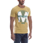 Graphic T-Shirt // Yellow + White (XL)