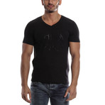 Think Twice Graphic T-Shirt // Black (2XL)