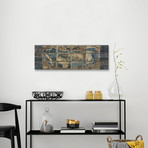Panoramic Old World // Canvas Print (36"W x 12"H x 0.75"D)