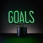 Goals Neon Light