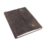 Writer's Log Large Leather Notebook
