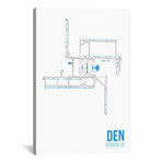 Denver Diagram (18"W x 26"H x 0.75"D)