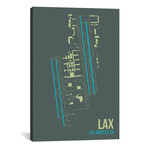 Los Angeles Diagram (18"W x 26"H x 0.75"D)