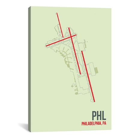 Philadelphia Diagram (18"W x 26"H x 0.75"D)