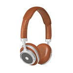 MW50 Wireless On-Ear Headphones (Brown + Silver)