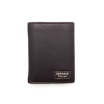 Mateo Tri-Fold Wallet // Brown