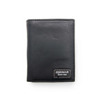 Alejandro Tri-Fold Wallet // Black