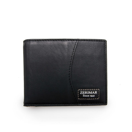 Santiago Bi-Fold Wallet // Black