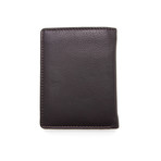 Mateo Tri-Fold Wallet // Brown