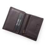 Alejandro Tri-Fold Wallet // Brown