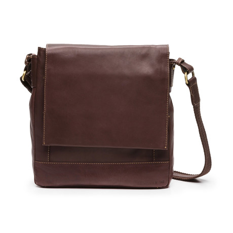 Bruno Shoulder Bag // Brown