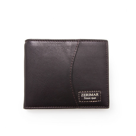 Santiago Bi-Fold Wallet // Brown