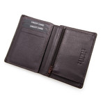 Mateo Tri-Fold Wallet // Brown