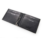 Santiago Bi-Fold Wallet // Black