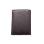 Alejandro Tri-Fold Wallet // Brown