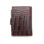 Nicolas Key Chain Wallet // Brown